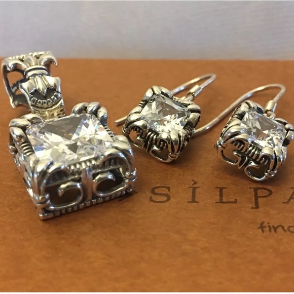 SILPADA UPTOWN PENDENT & EARRING SET - Picture 3 of 9